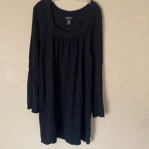Lane Bryant, 14/16, black sweater dress
